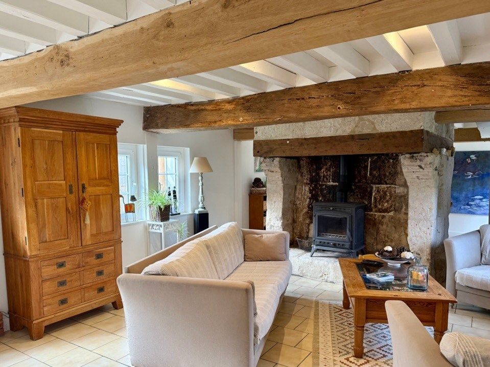 maison normande 8 Pièces en vente sur MANNEVILLE LA PIPARD (14130)