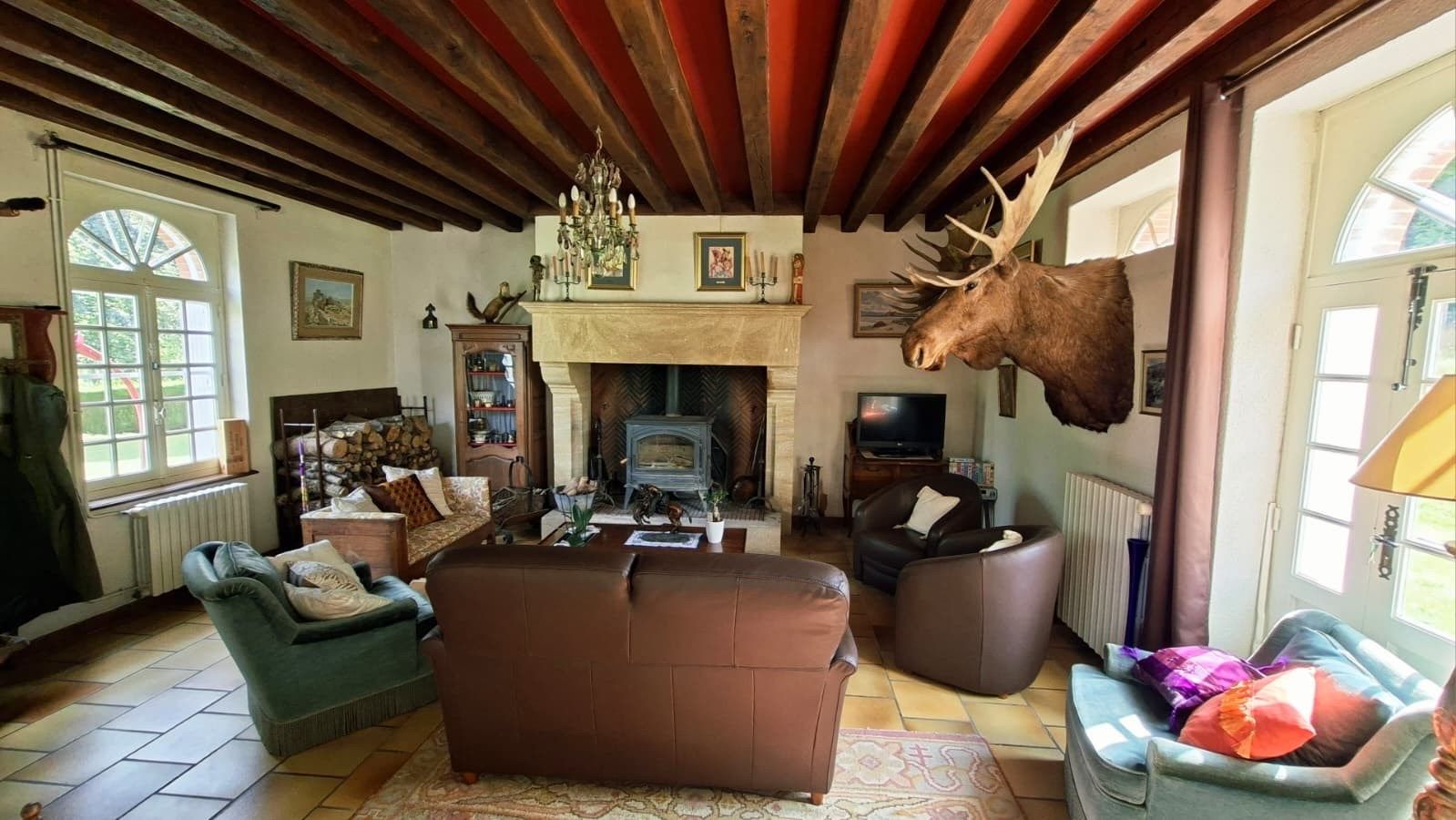 maison 12 Pièces en vente sur ST MARTIN D ECUBLEI (61300)