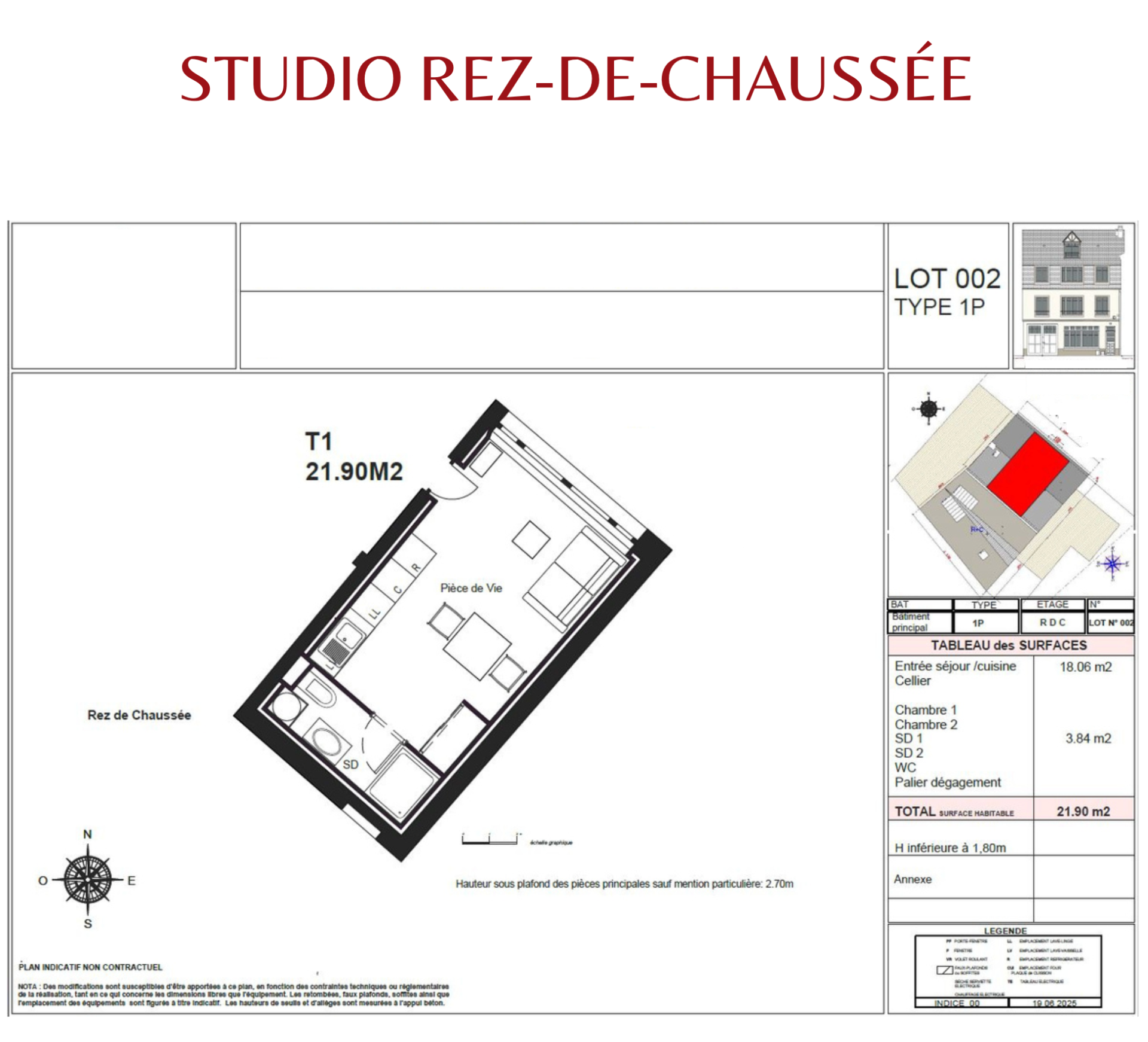 apartment 1 room for sale on DEAUVILLE (14800)