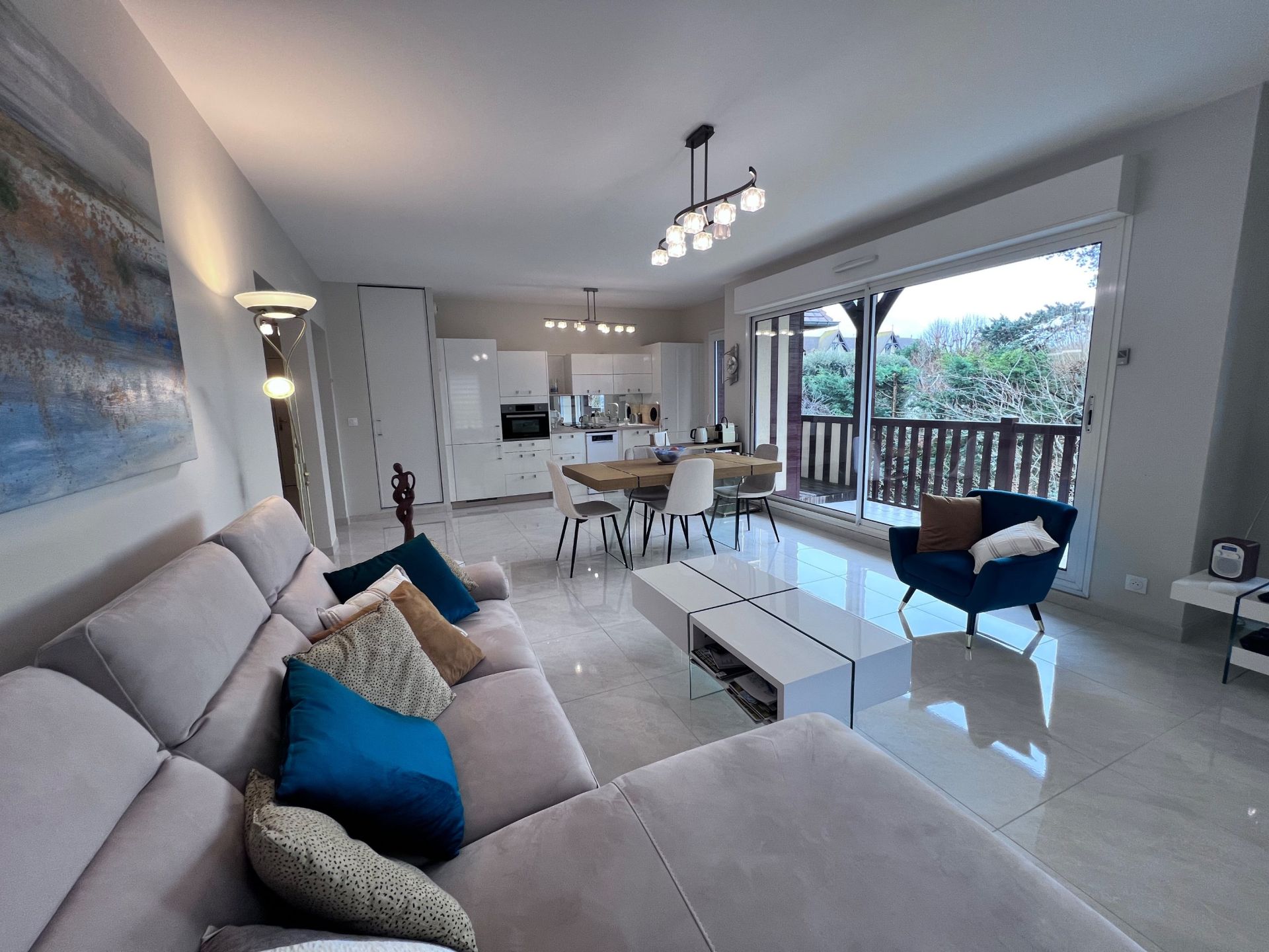 apartment 3 Rooms for seasonal rent on DEAUVILLE (14800)