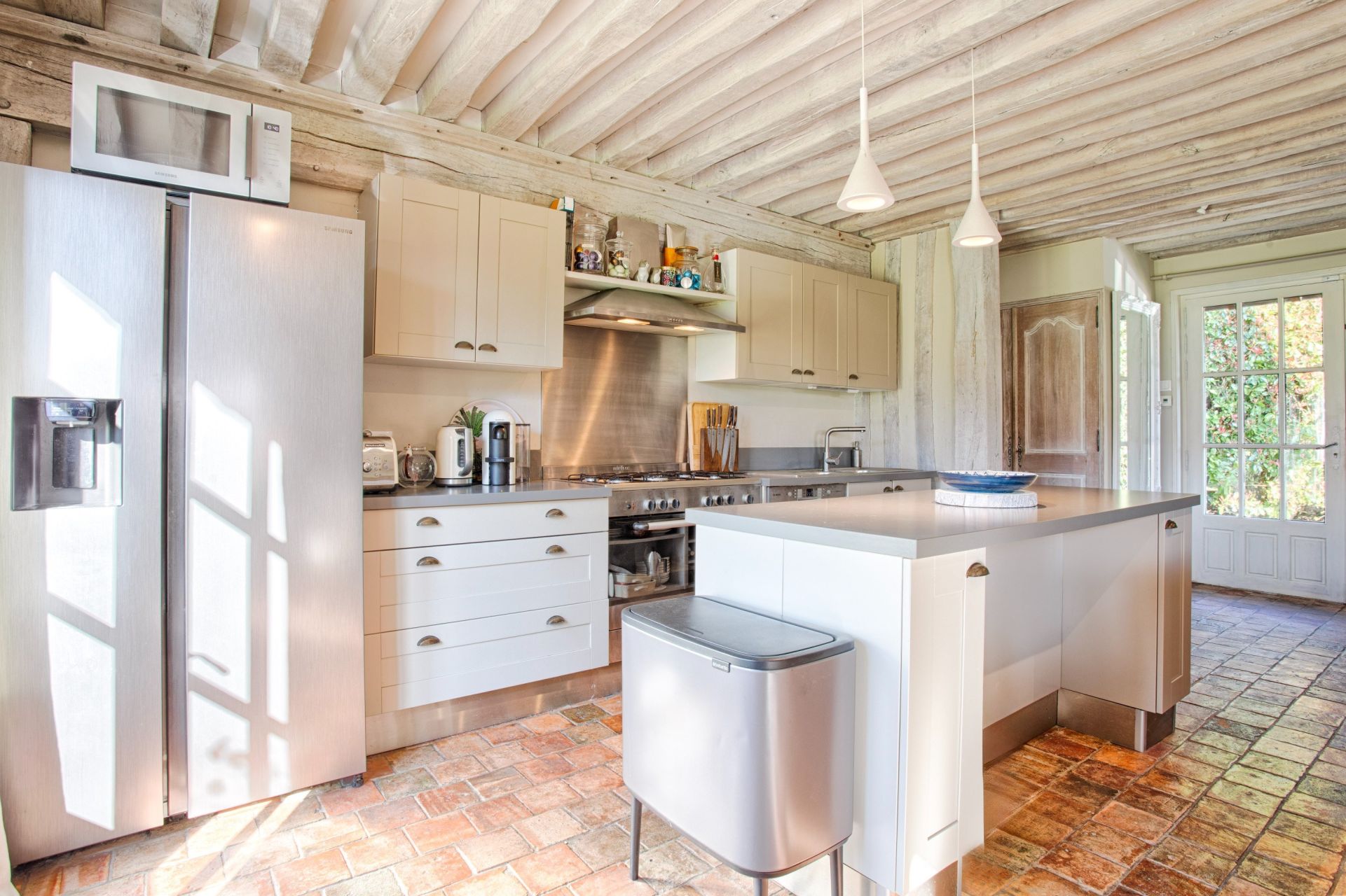 Norman house 6 Rooms for seasonal rent on TOURGEVILLE (14800)