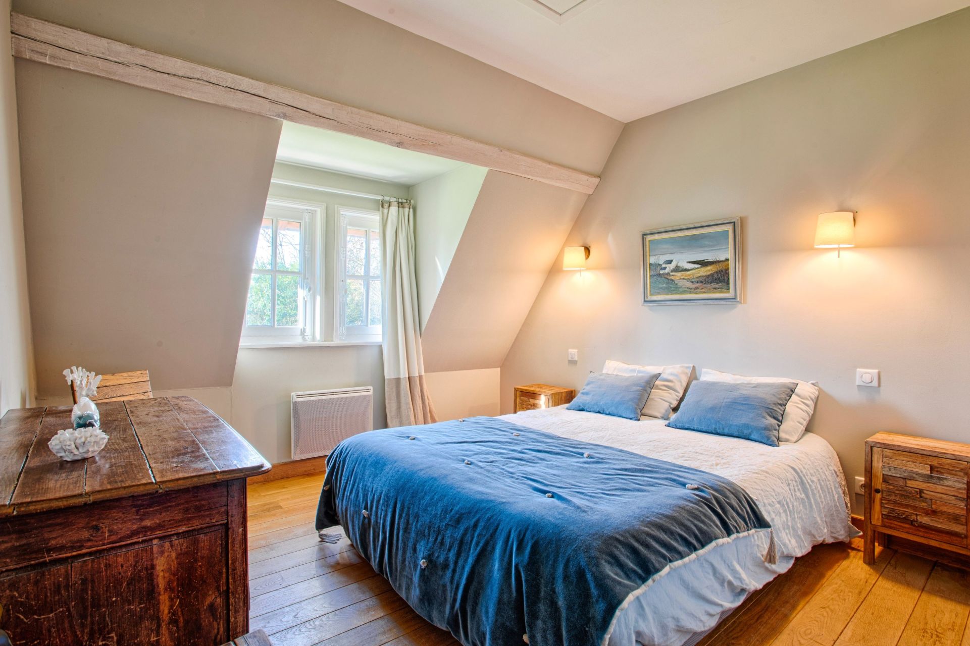 Norman house 6 Rooms for seasonal rent on TOURGEVILLE (14800)