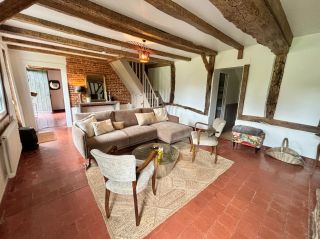 thatched cottage 5 Rooms for seasonal rent on BONNEBOSQ (14340)