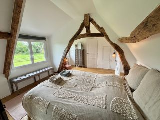 thatched cottage 5 Rooms for seasonal rent on BONNEBOSQ (14340)