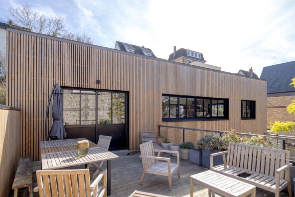 Vente Maison contemporaine Mont-Saint-Aignan 5&nbsp;Pièces 215&nbsp;m²